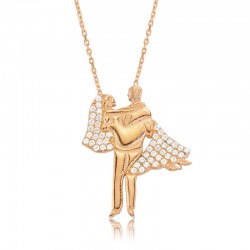 Gümüş Evlilik Bayan Kolye Gümüş Evlilik Bayan Kolye