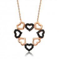 Gümüş Kalpli Aşk Bayan Kolye Gümüş Kalpli Aşk Bayan Kolye