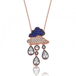 Gümüş Yağmur Bulutu Kolye Gümüş Yağmur Bulutu Kolye