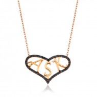 Gümüş Kalpli Aşk Bayan Kolye Gümüş Kalpli Aşk Bayan Kolye