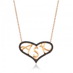 Gümüş Kalpli Aşk Bayan Kolye Gümüş Kalpli Aşk Bayan Kolye