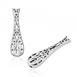 Gümüş Lale Desenli Tesbih İmamesi Gümüş Lale Desenli Tesbih İmamesi