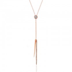 Gümüş Çubuk Bayan Kolye Gümüş Çubuk Bayan Kolye