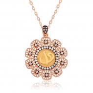 Gümüş Elif Vav Bayan Kolye Gümüş Elif Vav Bayan Kolye