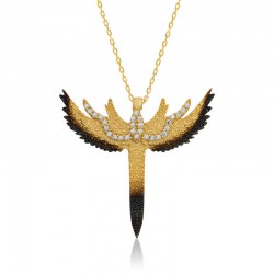 Gümüş Kılıç Bayan Kolye Gümüş Kılıç Bayan Kolye