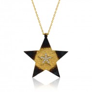 Gümüş Yıldız Bayan Kolye Gümüş Yıldız Bayan Kolye