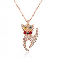 Gümüş Van Kedisi Kolye Gümüş Van Kedisi Kolye