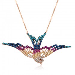 Gümüş Kırlangıç Bayan Kolye Gümüş Kırlangıç Bayan Kolye