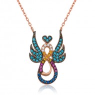 Gümüş Kanatlı Sonsuz Aşk Kolye Gümüş Kanatlı Sonsuz Aşk Kolye