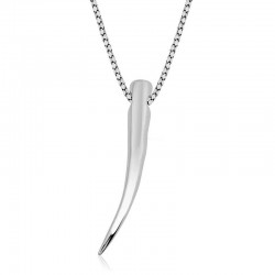 Gümüş Fil Dişi Kolye