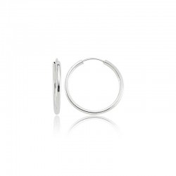 Gümüş Halka Küpe Gümüş Halka Küpe