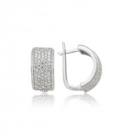 Gümüş Tamtur Küpe