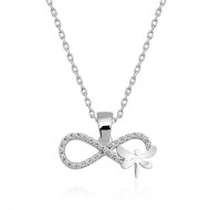 Gümüş Sonsuzluk Yusufcuk Bayan Kolye