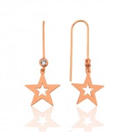 Gümüş Yıldız Küpe Gümüş Yıldız Küpe