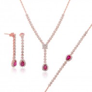 Gümüş Su Yolu Bayan Set Gümüş Su Yolu Bayan Set