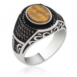 Gümüş Klasik Erkek Yüzük Gümüş Klasik Erkek Yüzük