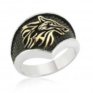 Gümüş Kurt Seyit Erkek Yüzük Gümüş Kurt Seyit Erkek Yüzük