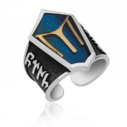 Gümüş Kayı Boyu Armalı Erkek Yüzük Gümüş Kayı Boyu Armalı Erkek Yüzük