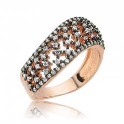 Gümüş Elmas Montür Bayan Yüzük Gümüş Elmas Montür Bayan Yüzük