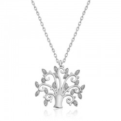 Gümüş Hayat Ağacı Bayan Kolye