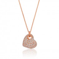 Gümüş Kalp Bayan Kolye Gümüş Kalp Bayan Kolye