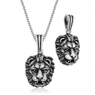 Gümüş Aslan Kolye Gümüş Aslan Kolye