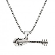 Gümüş Saz Erkek Kolye Gümüş Saz Erkek Kolye