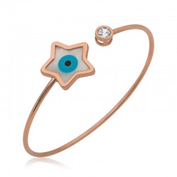 Gümüş Rose Sedef Taşlı Yıldız Bileklik Gümüş Rose Sedef Taşlı Yıldız Bileklik