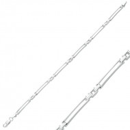 Gümüş Klasik Erkek Bileklik Gümüş Klasik Erkek Bileklik