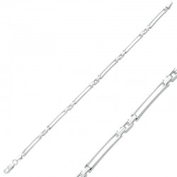 Gümüş Klasik Erkek Bileklik Gümüş Klasik Erkek Bileklik