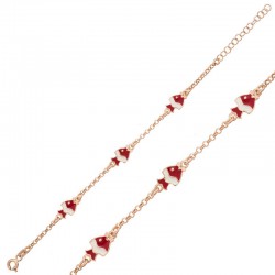 Gümüş Rose Balık Figürlü Çocuk Bilekliği Gümüş Rose Balık Figürlü Çocuk Bilekliği