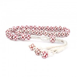 Kırmızı Beyaz Gümüş Trabzon Kazaziye Tesbih Kırmızı Beyaz Gümüş Trabzon Kazaziye Tesbih