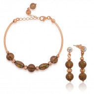 Gümüş Zultanit Taşlı Bayan Set Gümüş Zultanit Taşlı Bayan Set