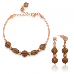 Gümüş Zultanit Taşlı Bayan Set Gümüş Zultanit Taşlı Bayan Set