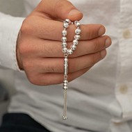 Gümüş Kalemli Tesbih Gümüş Kalemli Tesbih