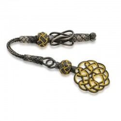 Gümüş Trabzon Örmesi Kazaz Tesbih Püskülü Gümüş Trabzon Örmesi Kazaz Tesbih Püskülü