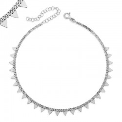 Gümüş Üçgen Halhal Gümüş Üçgen Halhal