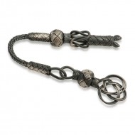 Gümüş Trabzon Örmesi Kazaz Tesbih Püskülü Gümüş Trabzon Örmesi Kazaz Tesbih Püskülü