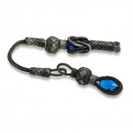 1000 Ayar Gümüş Zirkon Taşlı Kazaz Püsküllü 1000 Ayar Gümüş Zirkon Taşlı Kazaz Püsküllü