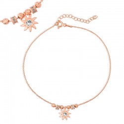 Gümüş Rose Güneş Bayan Halhal Gümüş Rose Güneş Bayan Halhal