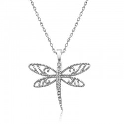 Gümüş Yusufçuk Bayan Kolye