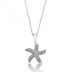 Gümüş Deniz Yıldızı Bayan Kolye Gümüş Deniz Yıldızı Bayan Kolye