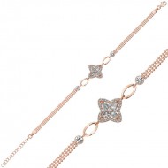 Gümüş Çiçek Modelli Bileklik Gümüş Çiçek Modelli Bileklik