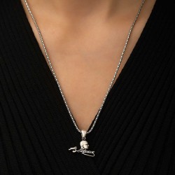 Gümüş Kemal Atatürk Unisex Kolye Gümüş Kemal Atatürk Unisex Kolye