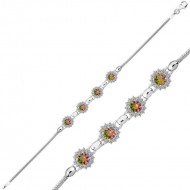 Gümüş Zultanit Taşlı Bileklik Gümüş Zultanit Taşlı Bileklik