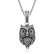 ​Gümüş Baykuş Kolye