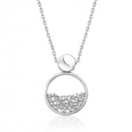 Gümüş Çiğ Damlası Bayan Kolye Gümüş Çiğ Damlası Bayan Kolye