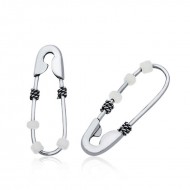 Gümüş Çengel İğne Küpe Gümüş Çengel İğne Küpe