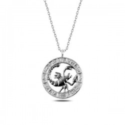 Gümüş Akrep Burcu Kolye Gümüş Akrep Burcu Kolye