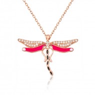 Gümüş Yusufçuk Bayan Kolye Gümüş Yusufçuk Bayan Kolye